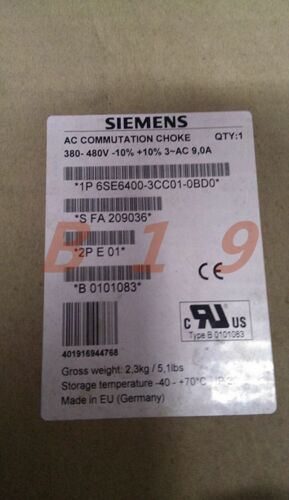 ONE NEW- Siemens 6SE6400-3CC01-0BD3