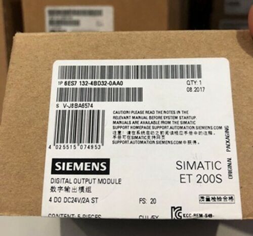1PCS New ONE SIEMENS ET200S 6ES7 132-4BD32-0AA0
