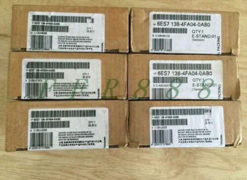 ONE NEW SIEMENS 6ES7 138-4FA04-0AB0 6ES7138-4FA04-0AB0