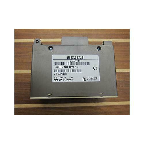 Siemens 6ES5 431-8MC11 Simatic S5 8-Point PLC Input Module 6ES54318MC11 NEW