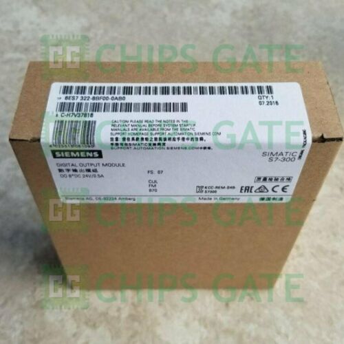 1PCS New In Box Siemens 6ES7 322-8BF00-0AB0 PLC Module Fast Ship
