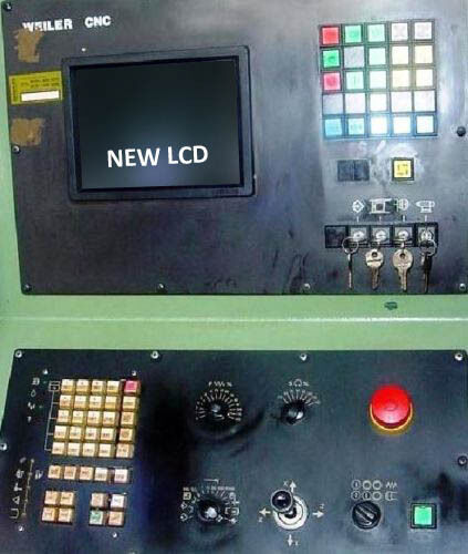 LCD monitor upgrade for 9-inch Siemens WS400-20 with Cable Kit