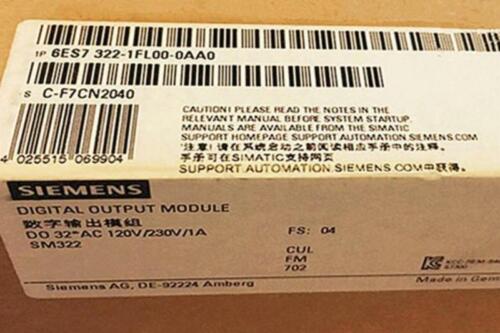 Fst 6ES7 322-1FL00-0AA0 6ES7322-1FL00-0AA0 PLC Siemens NEW