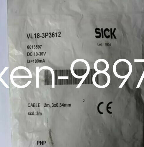 Brand NEW SICK VL18-3P3612 VL183P3612