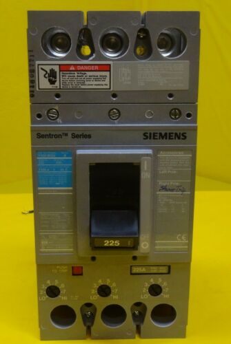 Siemens FXD63B225L Molded Case Circuit Breaker FXD6-A 225A 600VAC New