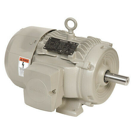 SIEMENS 1LE22112AC114AA3 NEMA Motor,1200 rpm,208-230/460V,4.3A