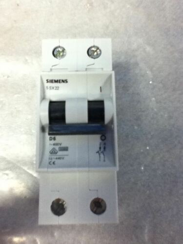 SIEMENS 5SX2-206-8 CIRCUIT BREAKER