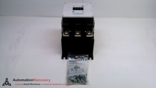 SIEMENS 3RT1466-6AF36 CONTACTOR, RESIST, 400A, 110-127V, S10, 3P, NEW