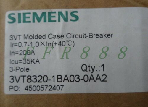 ONE NEW Siemens 3VT8320-1BA03-0AA2 3VT8320-1BA03-0AA2