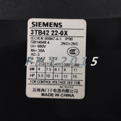 Siemens 3TB42 22-OXBO