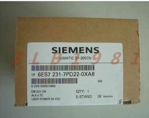 ONE NEW- Siemens 6ES7 231-7PD22-0XA8 6ES7231-7PD22-0XA8