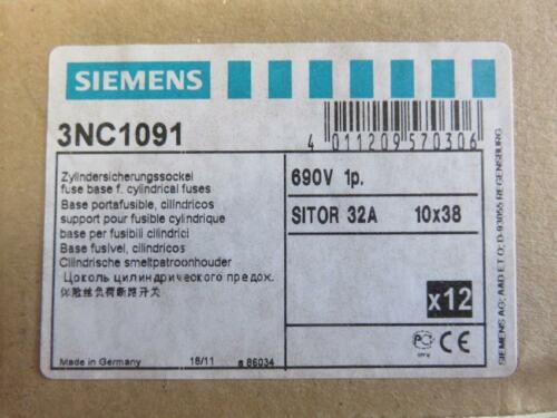 NEW SIEMENS Fuse Base 3NC1091 NIB