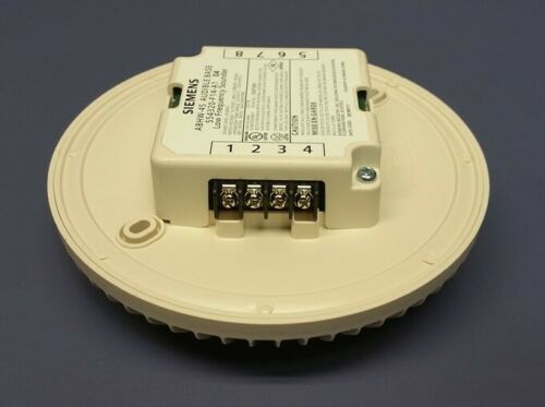 Siemens ABHW-4S Fire Alarm Smoke Detector Audible Sounder Base S54320-F14-A1 NEW