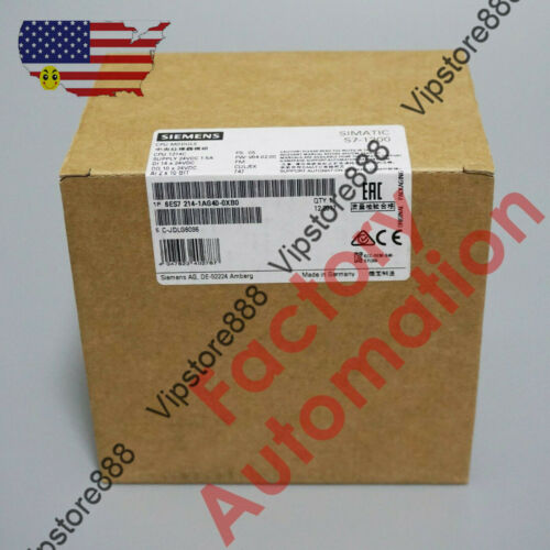 Siemens S7-1200 Compact CPU 6ES7214-1AG40-0XB0 PLC 6ES7 214-1AG40-0XB0+Warranty