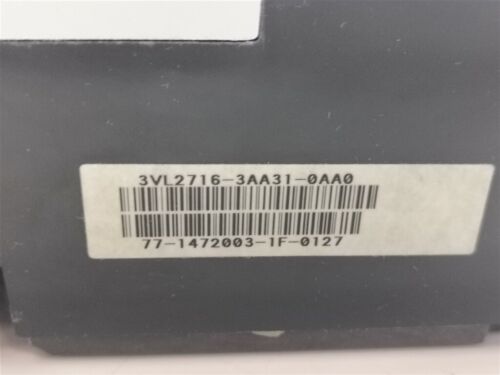 Siemens 3VL2706-3DC33-0AA0 Leistungsschalter