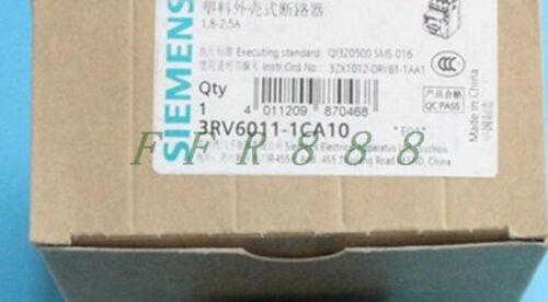 ONE NEW Siemens 3RV6011-1CA10 1.8-2.5A