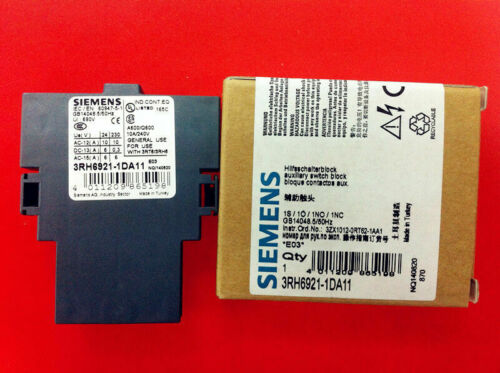 1pc Siemens 3RH6921-1DA11 Auxiliary contact free shipping