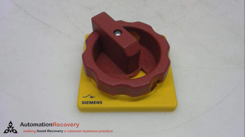SIEMENS 3LD9224-3B, ACTUATING LEVER, RED/YELLOW, FOR 25A AND 32A, NEW