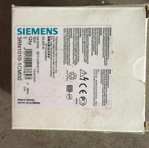 NEW Siemens 3RN1010-1CM00 3RN1010 1CM00 Motor protection relay free ship