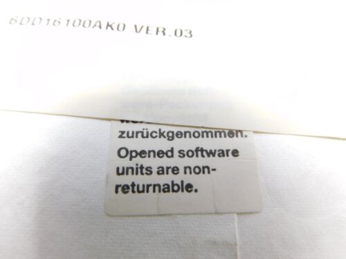 SIEMENS 6DD1610-0AK0 NSFS