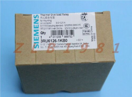 ONE NEW- Siemens 3RU6126-1KB0