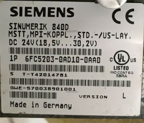 1Pc Siemens 6FC5203-0AD10-0AA0 if