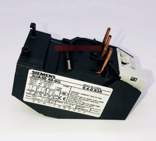 1PC NEW FOR SIEMENS Thermal overload relay 3UA5040-0G 0.4-0.63A