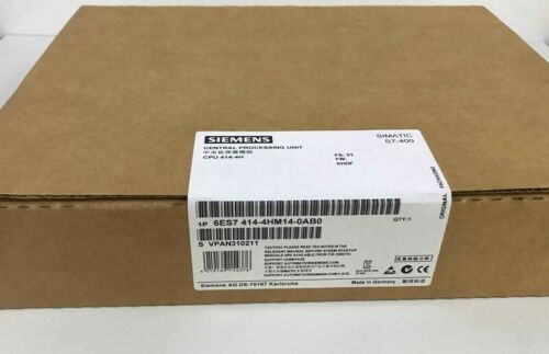 1PC New SIEMENS 6ES7 414-4HM14-0AB0 6ES7414-4HM14-0AB0