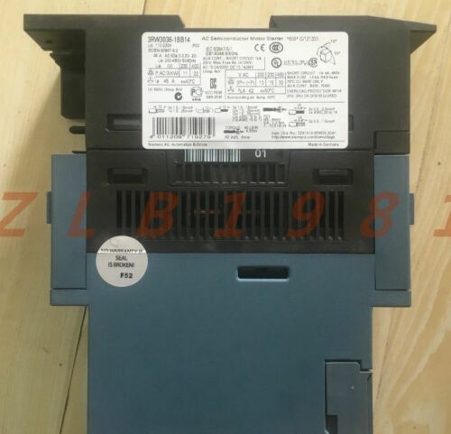 ONE NEW- Siemens3RW3036-1BB14