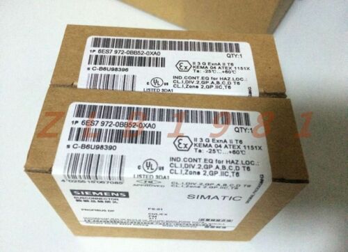 ONE NEW- Siemens 6ES7 972-0BB52-0XA0