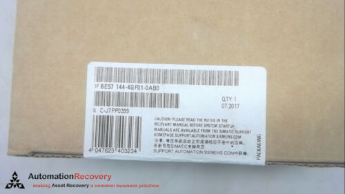 SIEMENS 6ES7 144-4GF01-0AB0, SIMATIC DP, ELECTRONIC MODULE, 4 - 20 MA, N