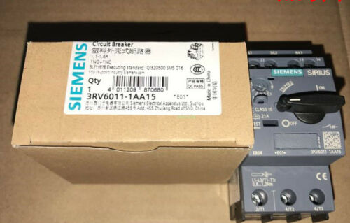Siemens 3RV6011-1AA15 1.1-1.6A circuit breaker New #YY0