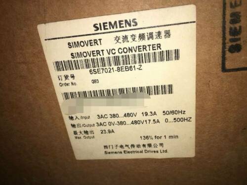 1PC New Siemens 6SE7021-8TB61-Z