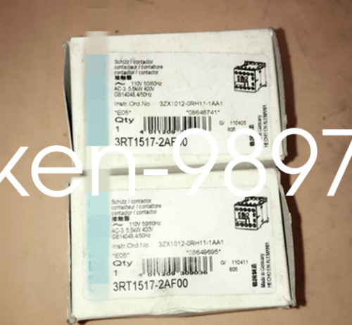 1PC NEW For Siemens Contactor 3RT1517-2AF00 #RS8