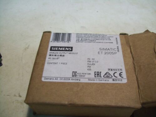NIB SIEMENS 6ES7-135-6FB00-0BA1 ANALOG OUTPUT MODULE P4980