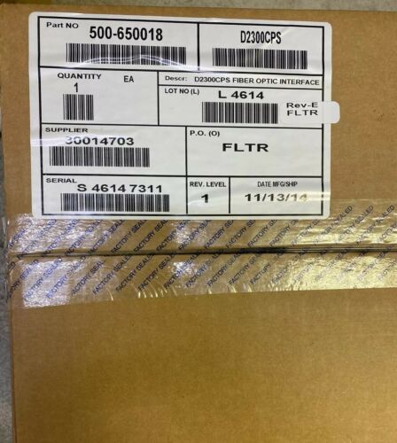 NEW SIEMENS D2300CPS MULTI-MODE FIBEROPTICS REPEATER 500-650018