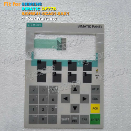 for Siemens SIMATIC OP77B 6AV6641-0CA01-0AX1 Membrane Keypad 6AV6 641-0CA01-0AX1
