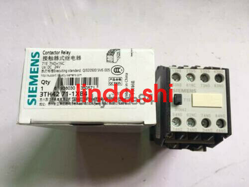 1pc New Siemens contactor relay 3TH4271-1XB4 DC24V