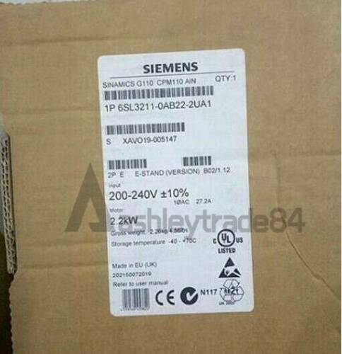 1PC NEW SIEMENS 6SL3211-0AB22-2UA1 Variable frequency drive