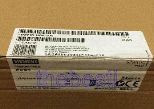 New Siemens 6AV2124-1JC01-0AX0 6AV2 124-1JC01-0AX0 In Box