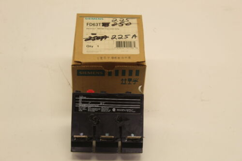 Siemens FD63T225 Trip Unit New In Box