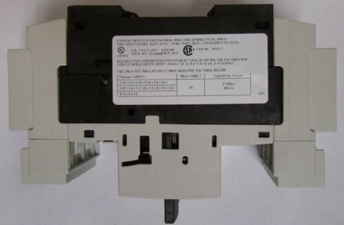 SIEMENS 3RV1721 1GD10 6.3 Amp SIRIUS Manual Circuit Breaker