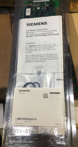 SIEMENS NIM-1W MXL LAN WAN NETWORK INTERFACE MODULE NIB
