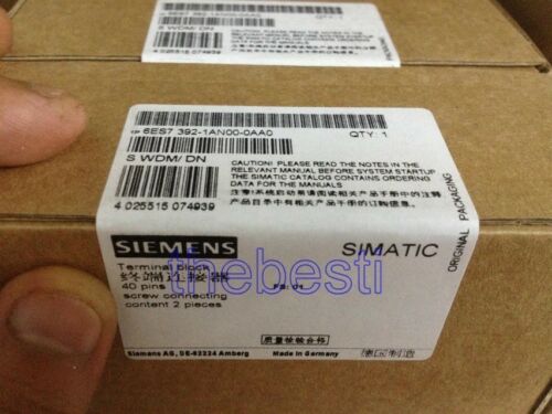 1 PC New Siemens Terminal Block 6ES7 392-1AN00-0AA0 In Box