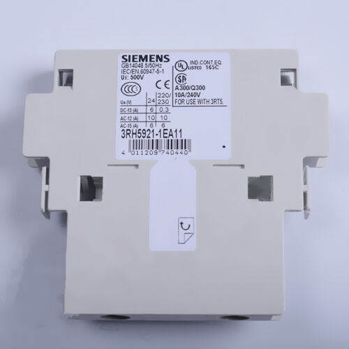 SIEMENS Auxiliary Switch Block 3RH5921-1EA11 3RH59211EA11 new in box free ship