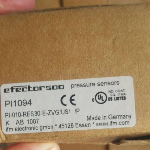 1 PCS New For IFM PI1094 Pressure Sensor IN BOX Ship 60 Days Later #QW