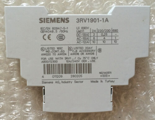 1PC Brand New In Box Siemens 3RV1 901-1A
