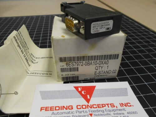 SIEMENS 6ES7 972-0BA10-0XA0 / 6ES7972-0BA10-0XA0, SIMATIC DP BUS connector -NEW