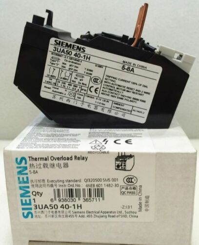 3UA5040-1H 3UA50 40-1H 1PC New in Box SIEMENS free shipping plcbest