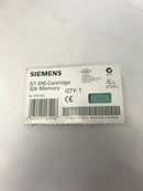 Siemens 6Es7 291-8Ge20-0Xa0, S7-200 Cartridge, 32K Memory, for CPU 22X